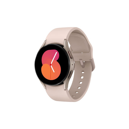 Samsung Galaxy Watch5 nutikell, tervisejälgija, spordikell, pikaealine aku, Bluetooth, 40 mm, roosakuldne, 1-aastane garantii pikendamine [välja arvatud Amazon] - prantsuse versioon