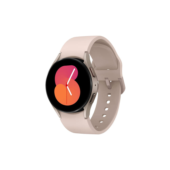 Samsung Galaxy Watch5 nutikell, tervisejälgija, spordikell, pikaealine aku, Bluetooth, 40 mm, roosakuldne, 1-aastane garantii pikendamine [välja arvatud Amazon] - prantsuse versioon