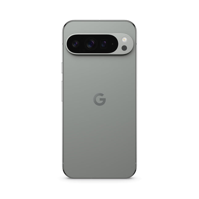 Google Pixel 9 Pro XL – Android smartphone with Gemini, SIM-free, triple rear camera system, 24-hour battery life, and a 6.8-inch Super Actua display – Hazel, 128GB