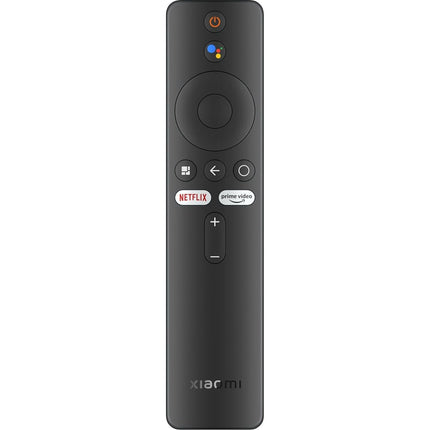 Xiaomi 4K nutiteleri pulk (neljatuumaline protsessor, 2 GB muutmälu, 8 GB ROM, Android TV 11 koos Google Play poe, Chromecasti, Dolby Atmose ja Visioniga, Bluetooth-pult Google Assistantiga ja Netflix + Prime Videoga)