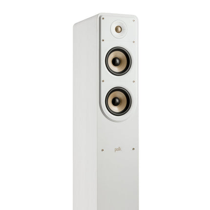 Polk Audio Signature Elite ES50 kõrgresolutsiooniga HiFi põrandakõlar kodukinole, Hi-Res sertifitseeritud, Dolby Atmos ja DTS:X ühilduv (tükk), valge