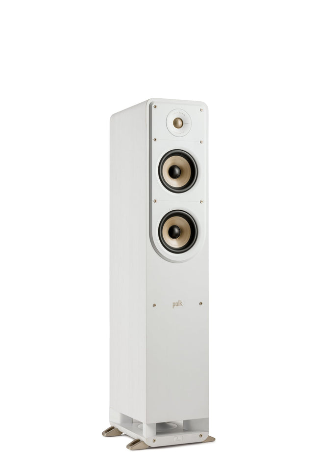 Polk Audio Signature Elite ES50 kõrgresolutsiooniga HiFi põrandakõlar kodukinole, Hi-Res sertifitseeritud, Dolby Atmos ja DTS:X ühilduv (tükk), valge