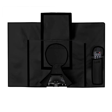 MaxAwe 40" - 42" Outdoor TV Cover, 42 x 26.5 x 5 inches (107 x 67 x 14 cm) Weatherproof Universal Screen Protector Black