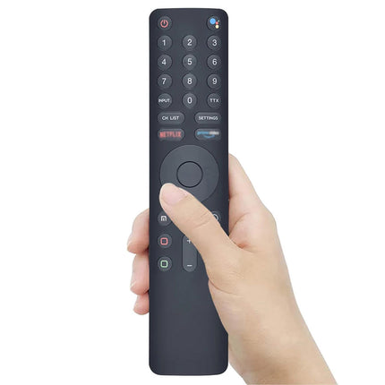 Nicoone Bluetooth-häälega kaugjuhtimispuldi asendus, mis sobib Google Voice Assistantiga Xiaomi MI TV 4S 4A jaoks, XMRM-010 kaugjuhtimispult Xiaomi nutika Android-teleri L65M5-5ASP/L55MS-5A jaoks