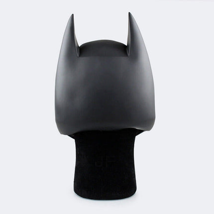 SINSEN Adult Bat Mask for Men Superhero Bruce Wayne Full Face Knight Cosplay Costume Prop for Halloween Party Dark (B)