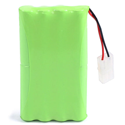SHAWOROCE 2400mAh 9.6V NI-MH AA aku RC autodele, elektrilistele mänguasjadele, veoautodele, ehituskalluritele, lennukitele, robotitele, kaugjuhtimispuldiga laetavatele veoautodele, ehitussõidukitele, kaugjuhtimispuldid + USB laadimiskaabel