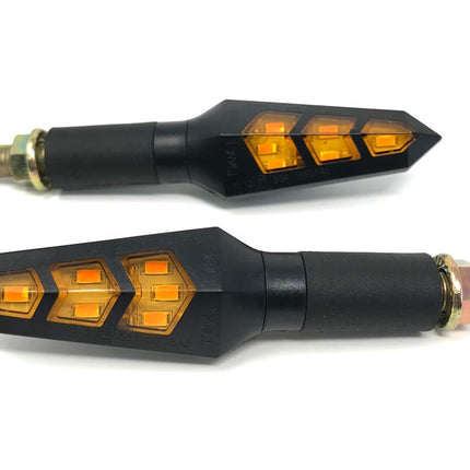 Alchemy Parts mootorratta LED suunatuled - väga eredad - homologeeritud/E-heakskiiduga 1 paar