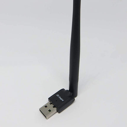 DM-Digital Media Tek MT7601 WLAN-i dongli adapter, USB WiFi, 2 dB, USB 2.0, arvuti, sülearvuti, dekoodri, vastuvõtja, DVB ja teleri digiboksi jaoks