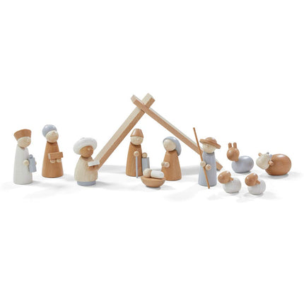 HABA - Wooden Nativity Scene Christmas Decoration Ref. 304685