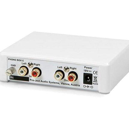 Pro-Ject Phono Box E, Phono eelvõimendi (valge)