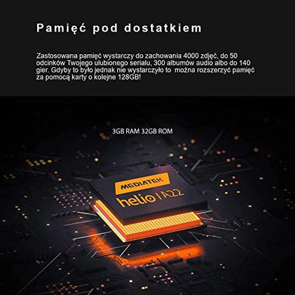 Blackview BV4900 kahe SIM-kaardi pesa 32GB must, 11695