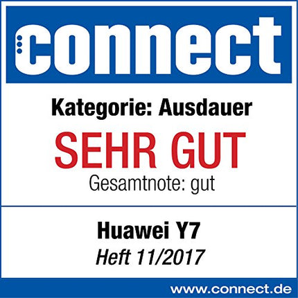 Huawei Y7 nutitelefon (14 cm (5,5-tolline) ekraan, 16 GB salvestusruum, Android 6.0) hall/kuldne