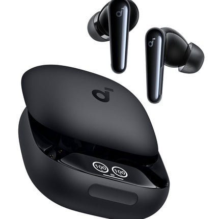 Ankeri Soundcore Liberty 4 Pro, juhtmevabad mürasummutavad kõrvaklapid, 7 anduriga kõrvaklapid, reaalajas ANC, 2x kiirlaadimine, stuudiokvaliteediga Hi-Fi muusika, selged kõned 6 mikrofoni ja tehisintellektiga