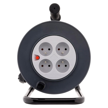 Zenitech rull 4 pistikupesaga HO5VV-F 3G1mm² 25m + kaitselüliti