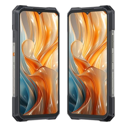 Cubot Kingkong X PRO 5G - nutitelefon 6,72-tollise FHD+ 144Hz ekraaniga, 48 GB muutmäluga (24 GB + 24 GB laiendatav), 256 GB ROM-iga, 100 MP kaameraga, 10200 mAh akuga, Android 14, Dimensity 8200, musta värvi.