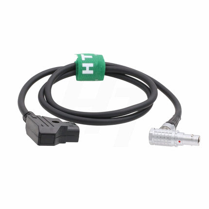 HangTon D-Tap P-Tap - 0B 2-pin isaspistik täisnurga toitekaabel Teradek Bolt Bondile, Transvideo SmallHD 703 monitorile, Zacuto pildiotsijale, Z CAM E2 F6 S6 kaamerale ja elektroonilisele pildiotsijale (täisnurk, 30 cm)