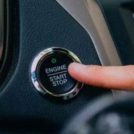 Suuonee võtmeta sisenemissüsteem, ühesuunaline kaugkäivitusnupuga võtmeta sisenemissüsteemi komplekt 12V autoalarmisüsteemi mootor