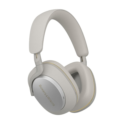 Bowers &amp; Wilkins PX7 S2e Over-Ear Noise-Cancelling Wireless Headphones with Qualcomm aptX™ Adaptive &amp; Fast Charging, 30 Hours of Playback, Six Built-in Microphones, Cloud Grey