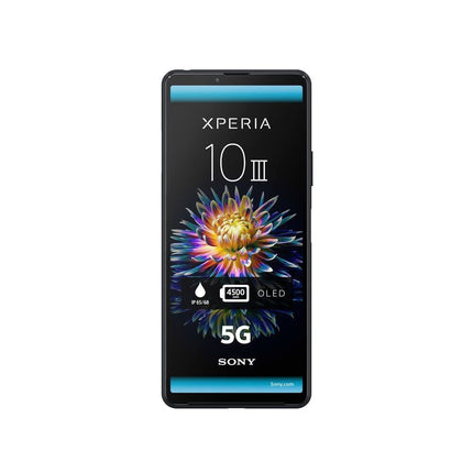 Sony Xperia 10 III 15,2 cm (6") kahe SIM-kaardi hübriidtelefon Android 11 5G USB Type-C 6 GB 128 GB 4500 mAh Noir