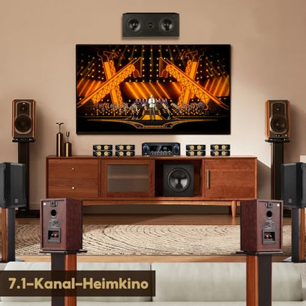 AIYIMA A70 monovõimendi PFFB TPA3255 mini-D-klassi võimendiga, subwooferiga, HiFi kodukino vastuvõtja RCA/XLR/trigger sisendiga, riiulikõlaritele, passiivkõlarid, 48V/5A toiteplokk.