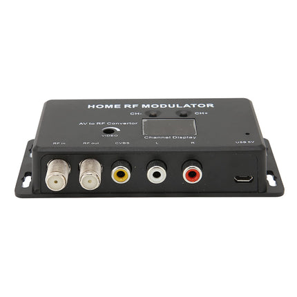 Annadue M70RV TV Link modulaator, toetab PAL/NTSC-d, professionaalne AV-RF muundur, TV Link modulaator, AV-RF muundur, AV-allika digiboksidele, USB laadimiskaabliga