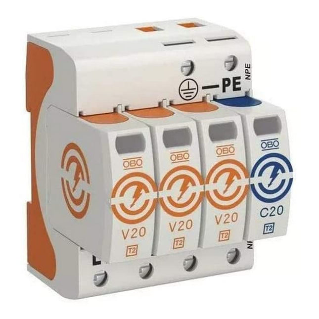 OBO Bettermann® liigpingepiirik V20, 3-pooluseline+NPE 280 V
