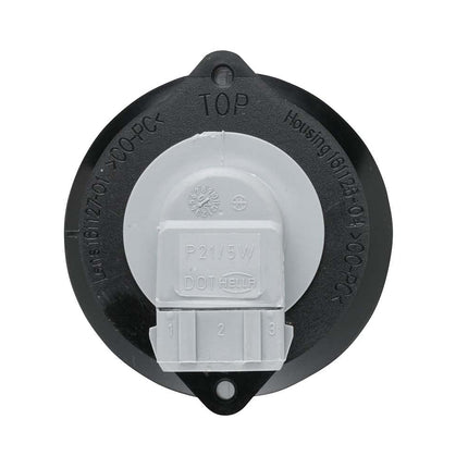 HELLA 2SB 009 001-061 tagatuli - pirn - 12V - süvistatud/keermega - läätse värv: punane - pistik: AMP - vasak/parem