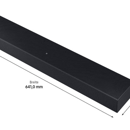 Samsung HW-C410G 2.0-kanaliga C-kõlaririba, integreeritud subwoofer, ruumilise heli laiendamine, Dolby Digital 2.0, DTS 2.0, Bluetooth ja NFC, üks kaugjuhtimispult [2023]