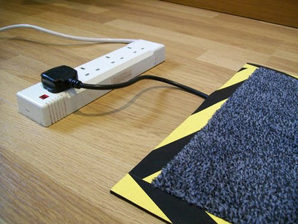 Doortex cable mat | cable bridge "kablemat" | 40 x 120 cm | made of nylon | rubber | anthracite | rectangular