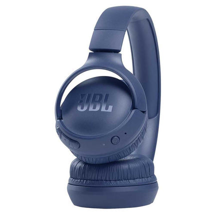JBL Tune 510 BT – Bluetooth-kõrvaklapid – sinised – kokkupandavad kõrvaklapid käed-vabad funktsiooniga – ühildub häälassistentidega – pikk aku tööiga kuni 40 tundi