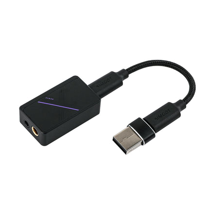 Linsoul SIMGOT DEW4X kaasaskantav kõrvamonitori võimendi, HiFi kõrvaklappide stereo USB DAC kahekordse C43198 DAC kiibiga, 384 kHz/32 bit, pisike helivõimendi