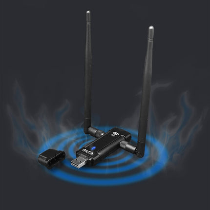 ALFA Network AWUS036AC – USB adapter, antenna 5 dBi, dual band, WiFi