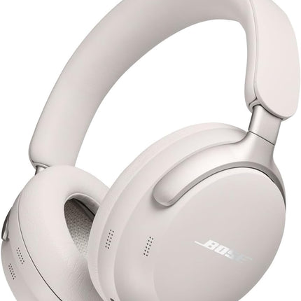 Bose QuietComfort Ultra kõrvaklapid, mürasummutusega ruumilise heli jaoks kõrvaklapid, ruumilise heli kõrvaklapid, kuni 24 tundi aku tööiga, tipptasemel ruumilise heli kõrvaklapid, suitsuvalge