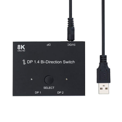 Chenyang 8K DisplayPort lüliti jaotur kahesuunaline DP lüliti 4K 1080p DP adapter