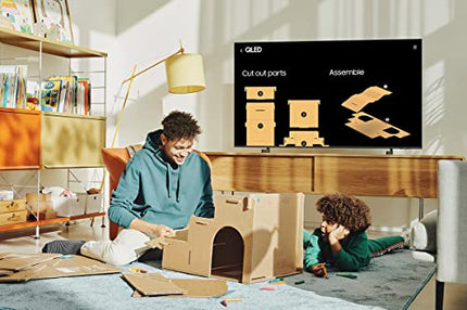 Samsung QLED 4K Q60B 65-tolline teler (GQ65Q60BAUXZG, Saksa mudel), Quantum HDR, Quantum Processor Lite 4K, Multi View, nutiteler [2022]