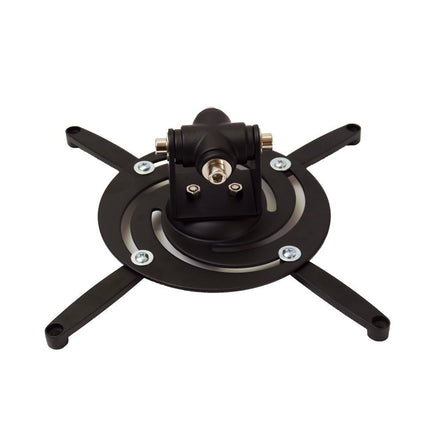 PureMounts projektori laekinnitus Spider-Plus-B - 25-kraadine kallutus ja 360-kraadine pöörlemine, 220 mm lae kõrgus, (15 kg), aukude vahe 180-310 mm, must