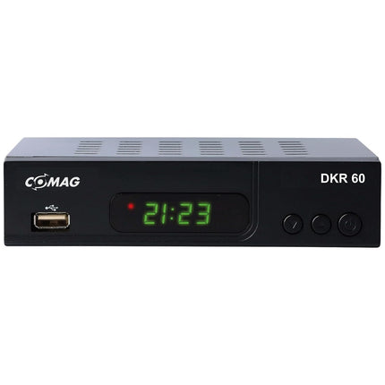 Comag DKR 60 HD digital Full HD cable receiver (PVR Ready, HDTV, DVB-C, Time Shift function, HDMI, SCART, USB 2.0) black