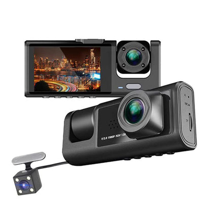 Aumotop Dashcam Car 1080P DVR, Dashcam Car Eesmine Tagumine Salvesti Tahavaatekaamera Sõidu Salvesti, 2-tolline Ekraan, Toetab Öise Nägemise Salvestustsüklit Ühe Klahviga Lukk