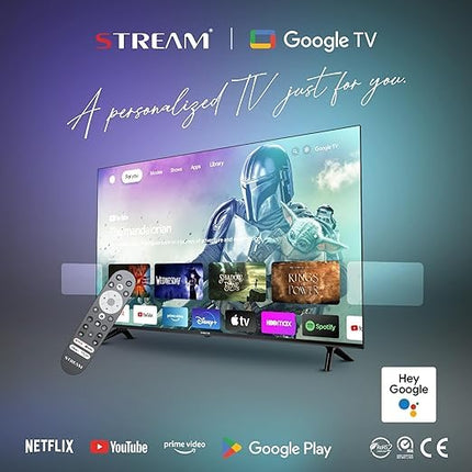 Voogesitussüsteem – nutiteler 40", FULLHD, HDR10, raamita, Google Assistant, Chromecast integreeritud – mudel S40GTF2 (2024)