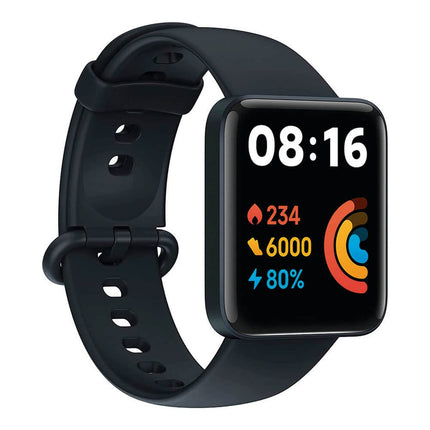 Redmi Smart Watch 2 Lite Black by Xiaomi – 1.55-inch Touchscreen, 5 ATM Water Resistant, 10-Day Battery, GPS, 100+ Sports Mode, Steps, Heart Rate Monitor, Fitness Activity Tracker [Official UK]