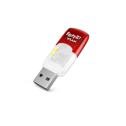 FRITZ!WLAN Stick AC 430 MU-MIMO (kuni 433 Mbps, kahe sagedusribaga WiFi 2,4 GHz või 5 GHz ühenduste jaoks, mitme kasutaja MIMO, WPA2)