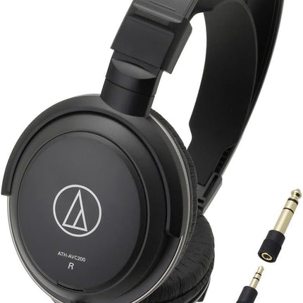 Audio-Technica AVC200 suletud dünaamilised kõrvaklapid mustad