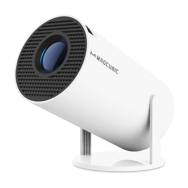 Miniprojektor 4K, mis toetab Android 11, nutikas projektor 5G WiFi 6 BT 5.0, miniprojektor Full HD 1080P, mis toetab 200ANSI 8000L automaatset horisontaalset trapetsikorrektsiooni (valge)