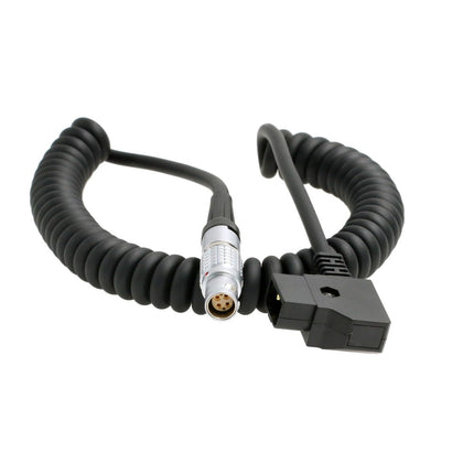 HangTon D-tüüpi spiraalkaabel RED Komodo-X V-Raptor Scarlet Epic DSMC2 ja DJI Ronin 4D kaamerapesa 6-pinnise pistikuga