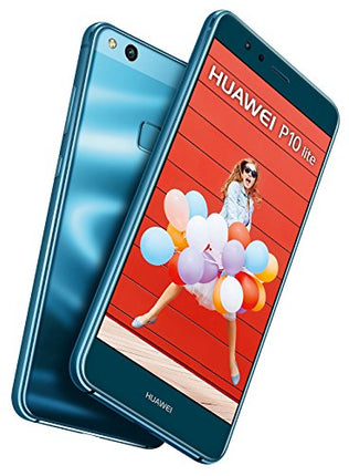 HUAWEI 51091LVM P10 lite kahe SIM-kaardiga nutitelefon (13,2 cm (5,2 tolli) puutetundlik ekraan, 32 GB sisemälu, Android 7.0) sinine