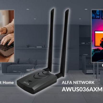 Alfa võrgu Alfa USB-adapter AWUS036AXML