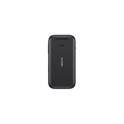 Nokia 2660 Flip lukustamata, 2,8-tolline ekraan, suured klahvid, suurepärane heli, suumiga kasutajaliides, hädaabinupp, pöörlev kõnehaldusfunktsioon, tagumine kaamera - must