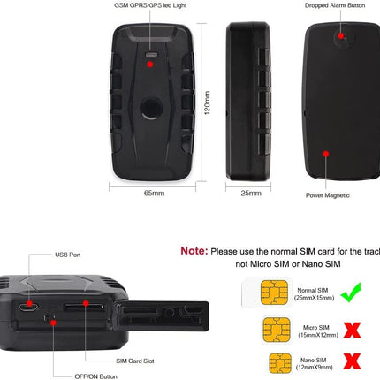Winnes 4G GPS-jälgija 240 päeva pikk ooteaeg GPS-jälgija autole tasuta rakendustega Tugev magnet ja IP67 veekindel GPS-autootsija Ülemaailmne reaalajas jälgimine mootorratastele, autodele, veoautodele