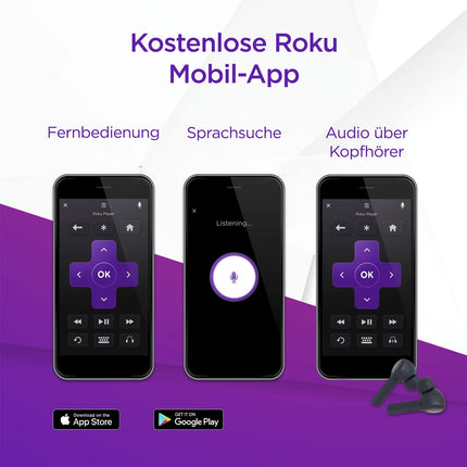 METZ Blue Roku TV, 4K UHD nutiteler, 55 tolli, 139 cm, kolmekordse tuuneriga teler, WiFi, LAN, HDMI, USB ja HDTV ühendusvõimalustega