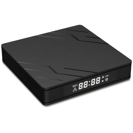 Retoo Android TV Box teleri puldiga, nutiteleri box 2,4 GHz neljatuumalise protsessoriga, meediapleier 4k ja Full HD eraldusvõimega, konverter (16 GB 2 GB RAM DDR3) Android 13 Bluetooth 5.0